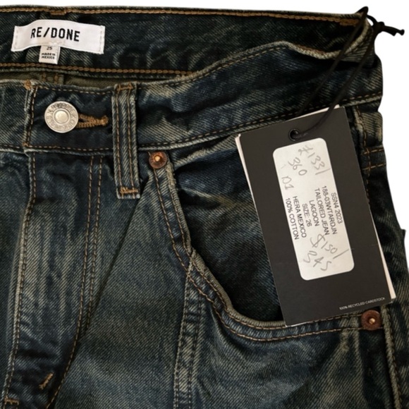 RE/DONE Tailored Jeans Lagoon - Picture 3 of 3